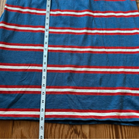 Marine Layer Sadie Striped Tie Shoulder Midi Dress - Picture 10 of 10